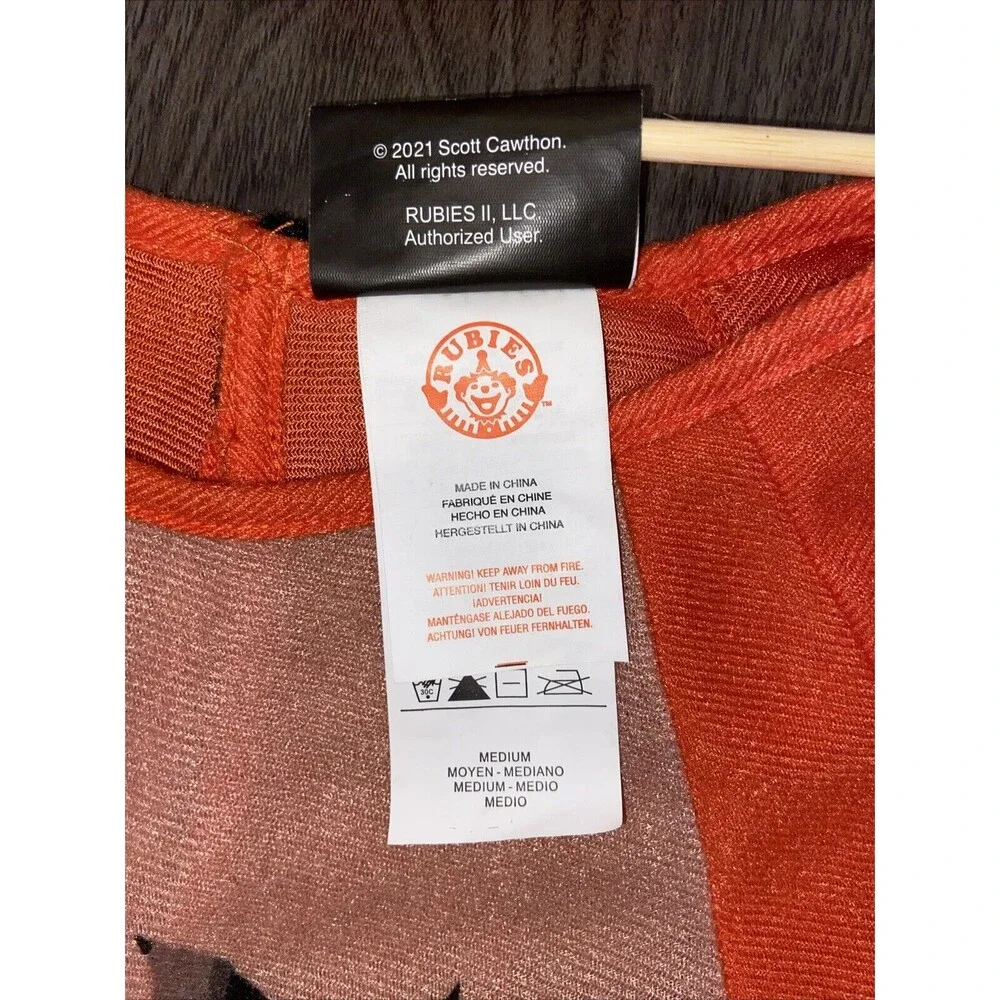 Five Nights At Freddy's Foxy Costume Medium Halloween Costume - Picture 11 of 16